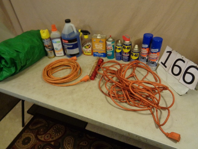 lot 166 image: Shop Chemicals and More
