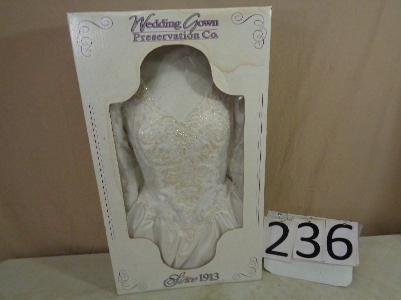 lot 236 image: Wedding Dress