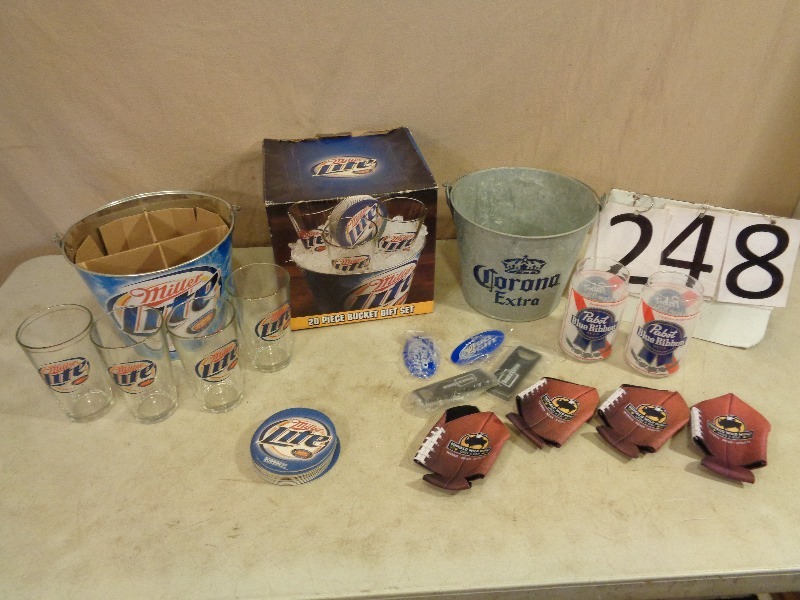 lot 248 image: Beer Advertising Items