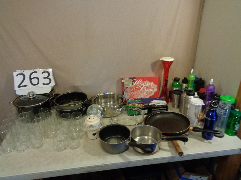 lot 263 image: Pots, Pans, and More
