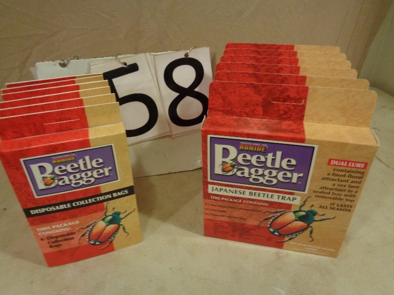 lot 58 image: Bonide Beetle Traps