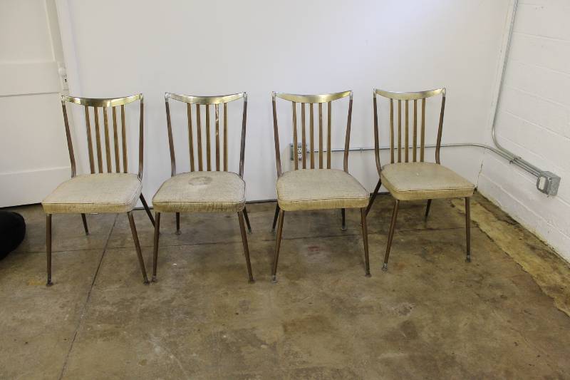 Set of Four (4) 50s Dining Room Ch...