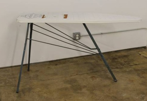 Vintage Folding Metal Ironing Board...