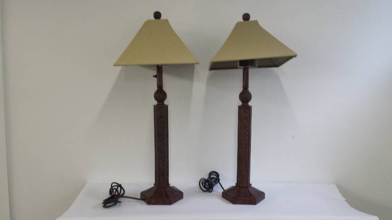 Set of Two (2) Exterior Patio Lamps...