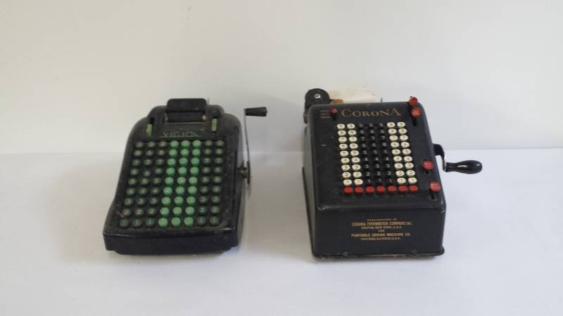 Vintage Antique Adding Machines, Vi...
