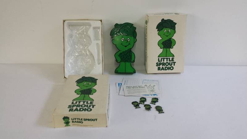 Set of Two (2) Little Sprout Green ...