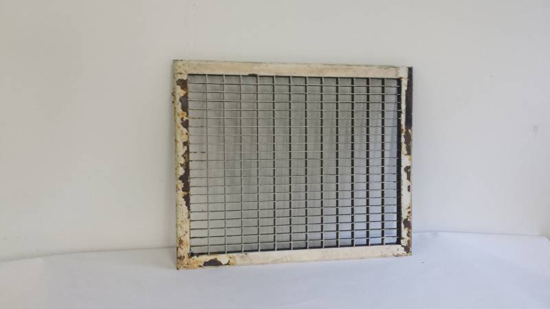 Vintage Steel Floor Grate 22 x 18...