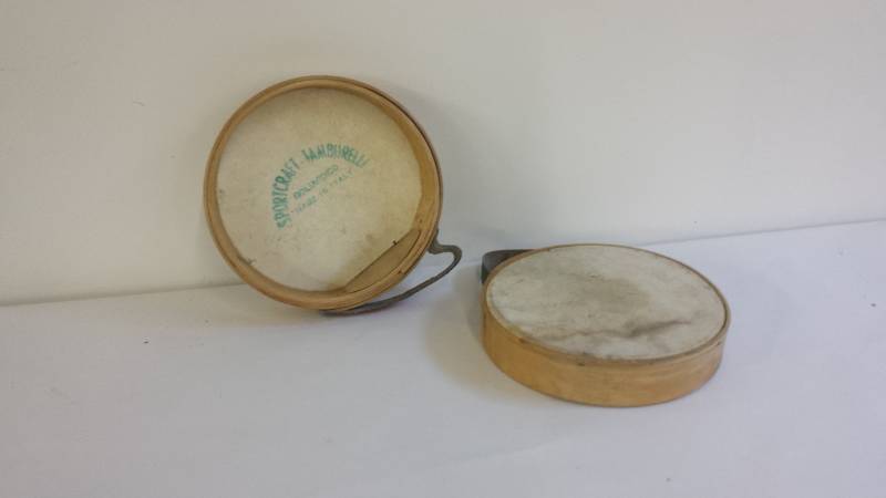 Set of Two (2) Itailian Tamborines....
