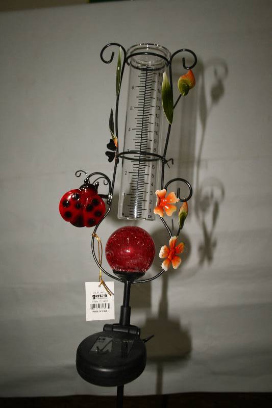 28.7 Solar Rain Gauge set of 3