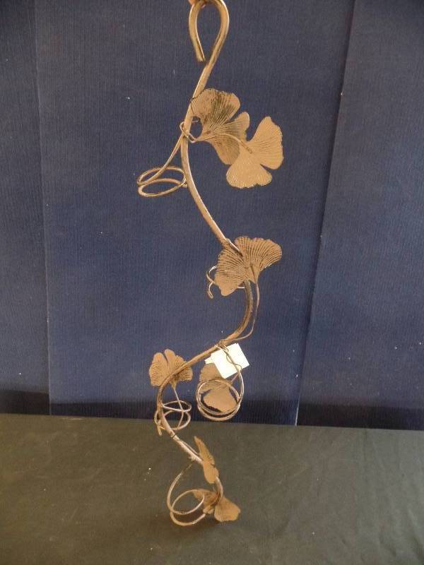 Ginko Leaf Hanging Candle Holder