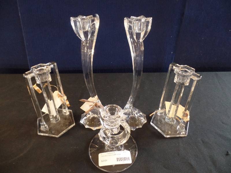 Crystal Candlesticks