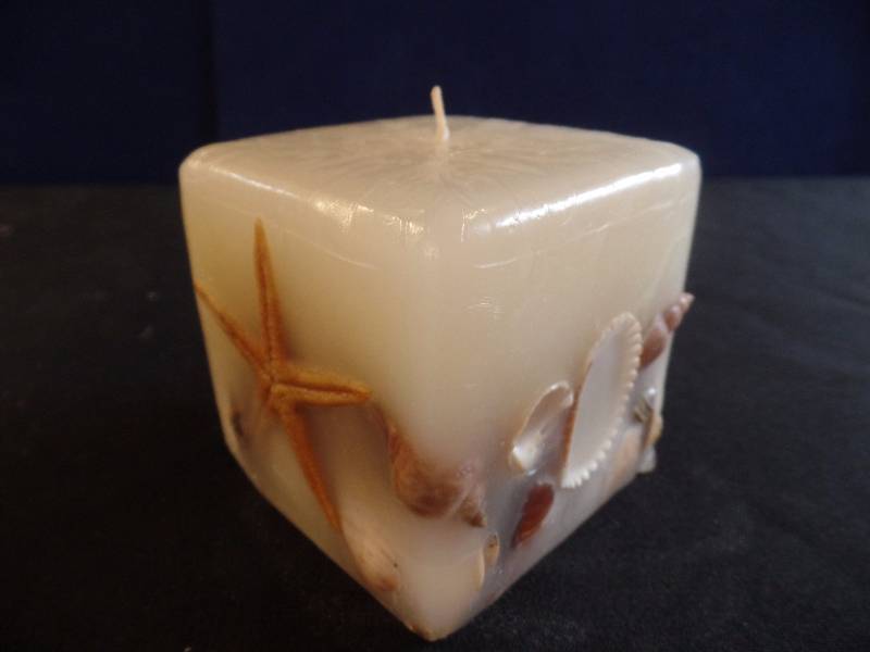 Seashell Candle