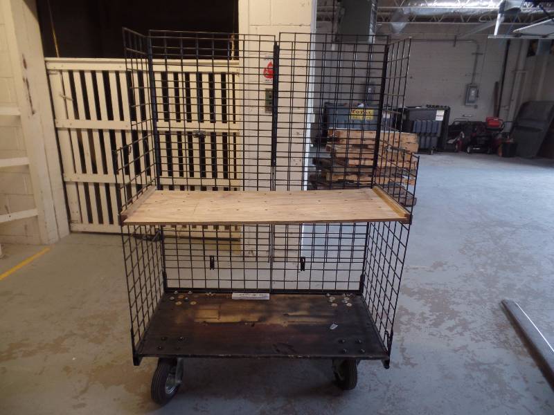 Rolling Display Cart
