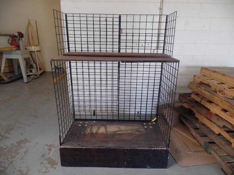 Rolling Display Cart