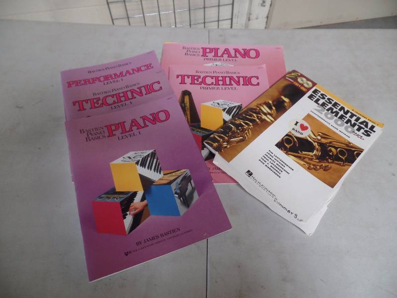 Piano Instruction Books
