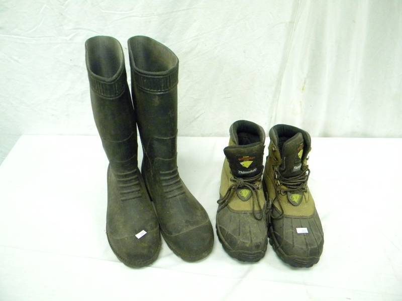 lot 20 image: Lot of Mens Boots