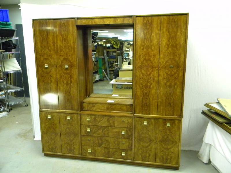 lot 79 image: Drexel Wardrobe Cabinet
