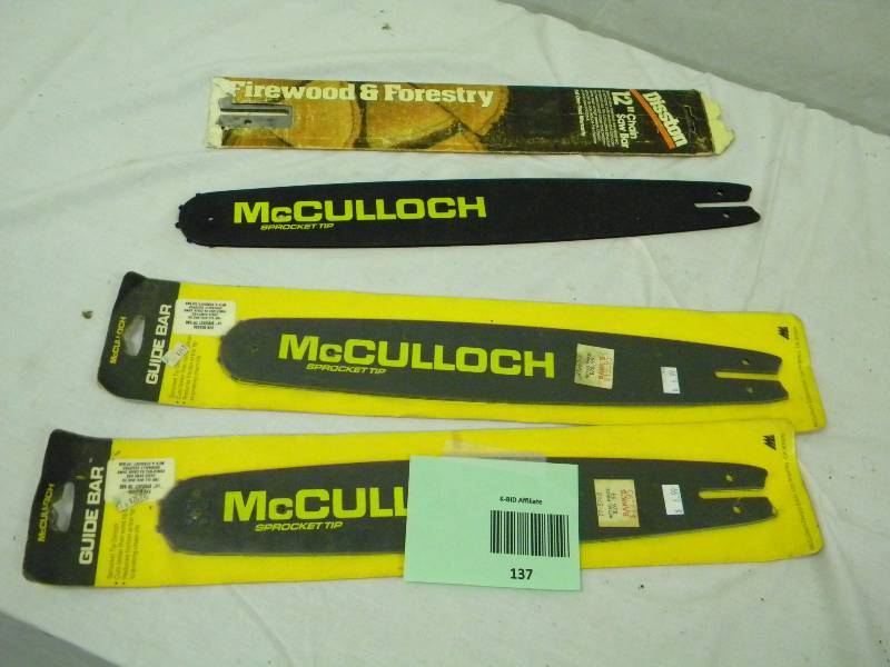lot 137 image: Chainsaw Guide Bar