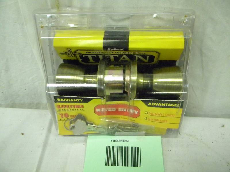 lot 152 image: Titan Keyed Entry Lock