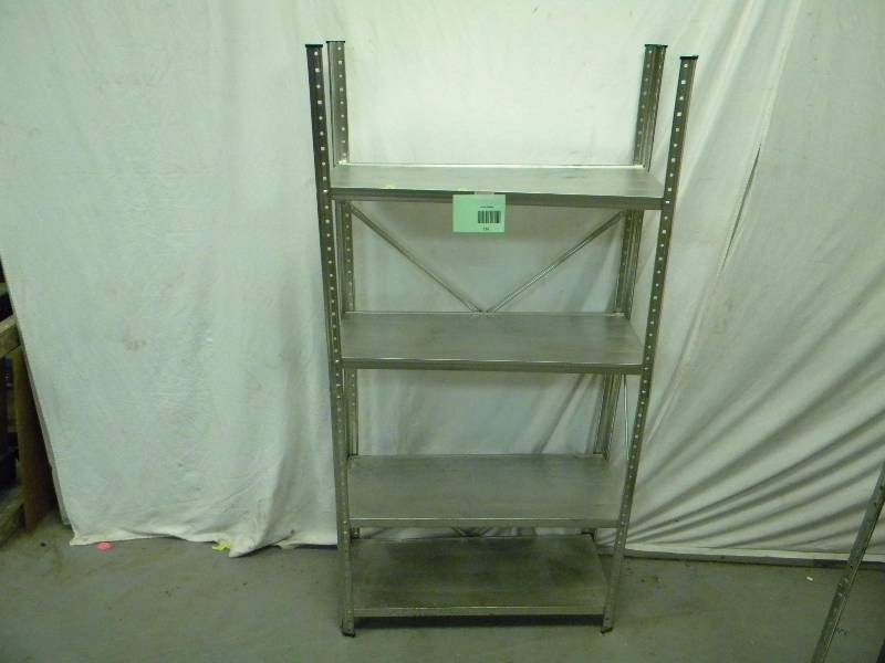 lot 161 image: Metal Shelving