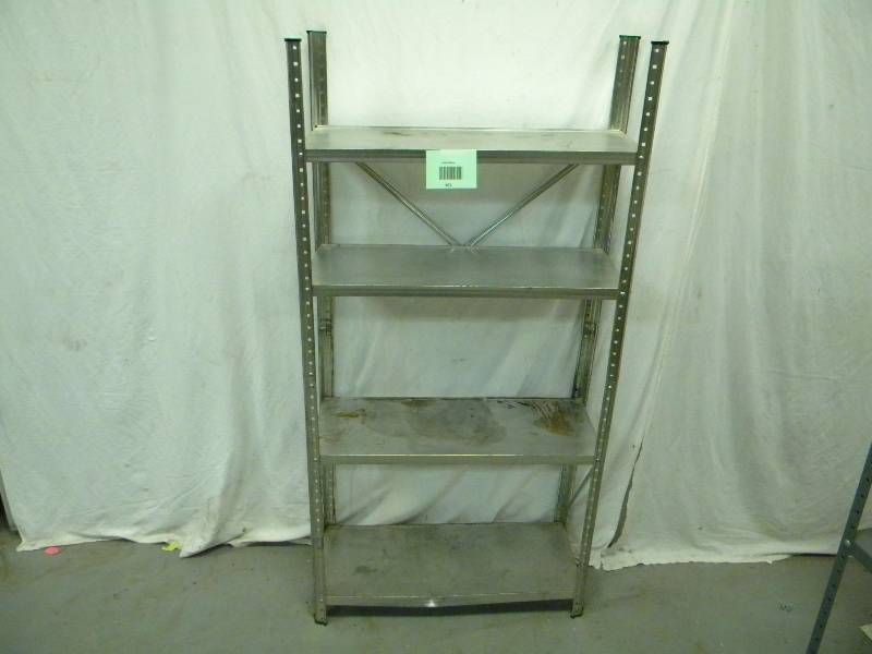 lot 162 image: Metal Shelving
