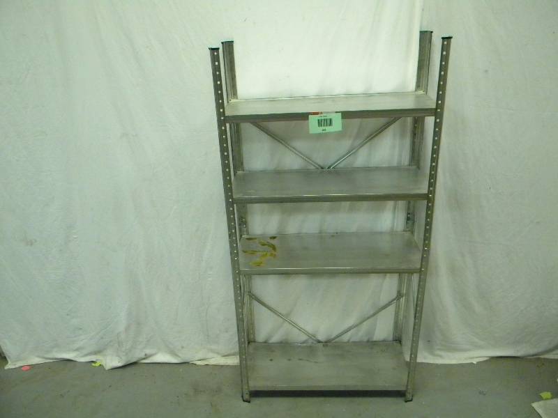 lot 164 image: Metal Shelving