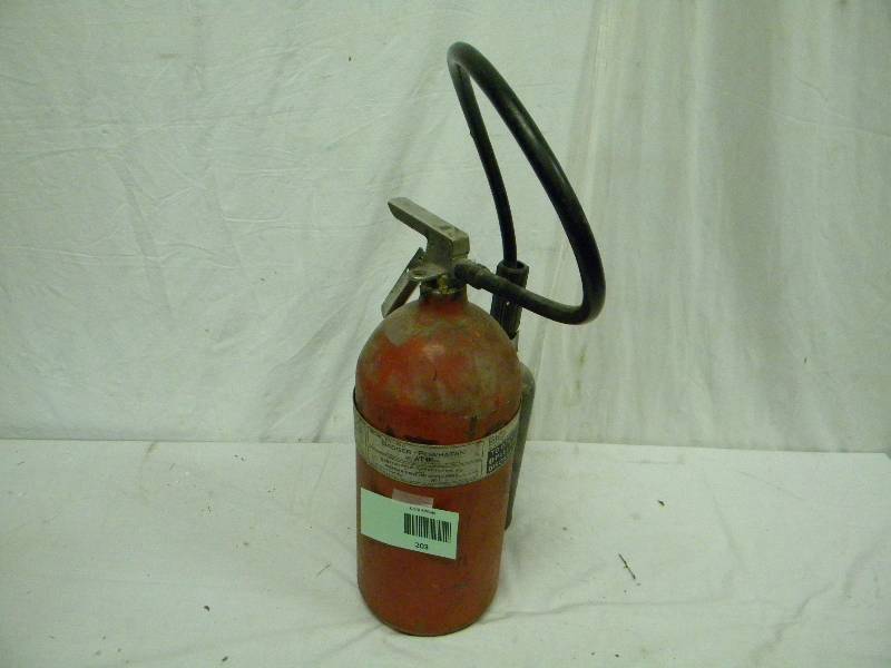 lot 203 image: Vintage Carbon Dioxide Extinguisher