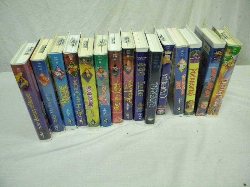 lot 250 image: Disney VHS Lot