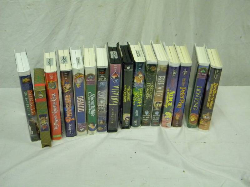lot 251 image: Disney VHS Lot