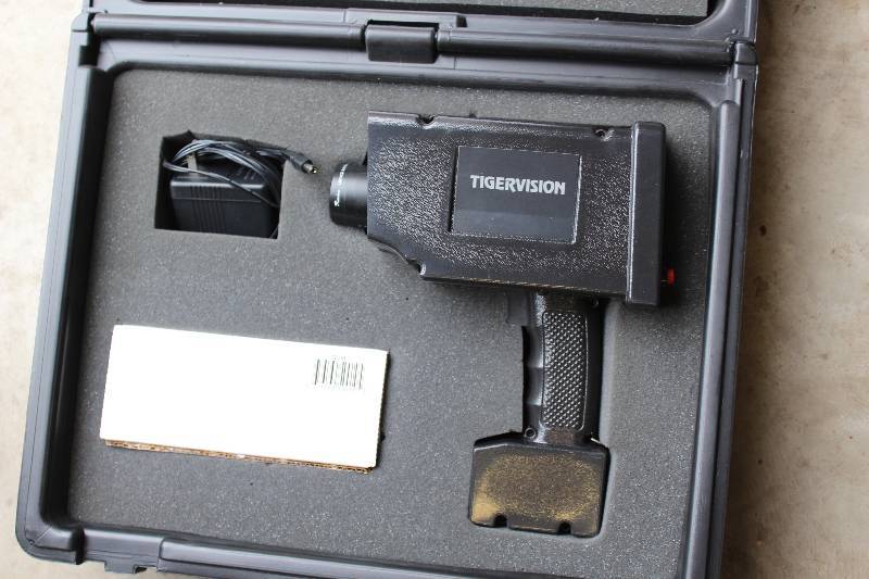 lot 13 image: Tigervision CCD Night Vision Camera wHard Plastic Case Originally Owned By Roseville Police Dept.  SRP  $3,000.