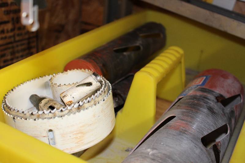 lot 53 image: Container Lot of Drill & Saw Bits.