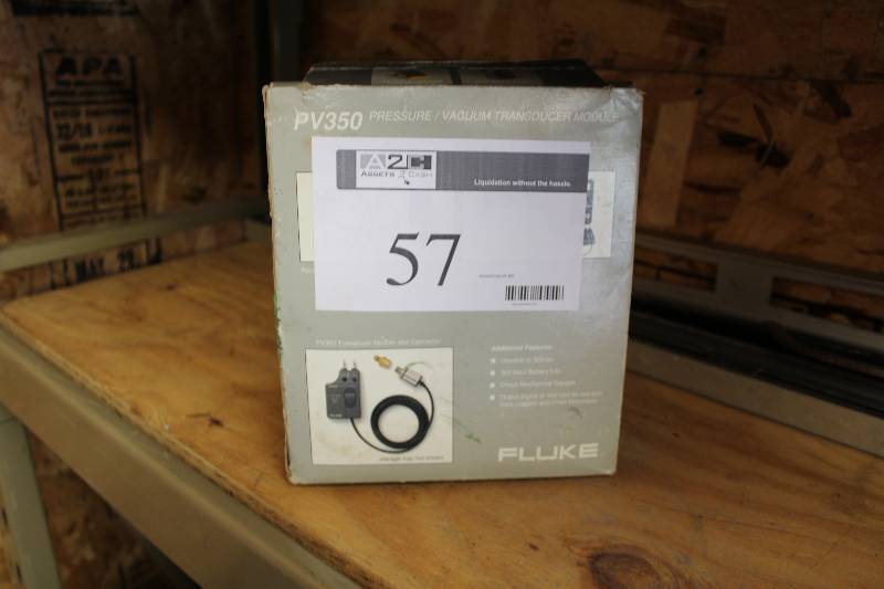 lot 57 image: Fluke PV350 Pressure Vacuum Transducer Module In Original Packaging.  Hook to your Fluke Meter to check your Freon pressures.