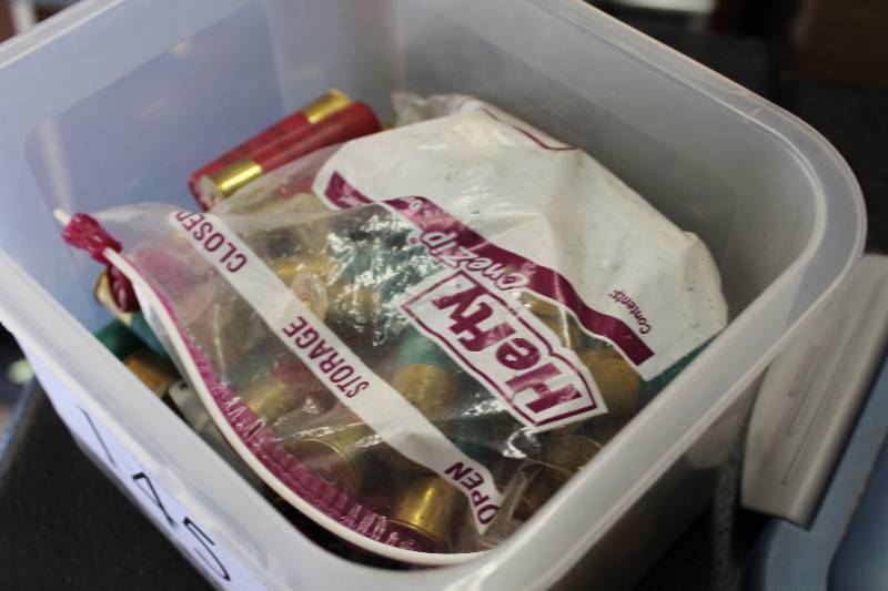 lot 145 image: Bin Lot of Shotgun Shells.