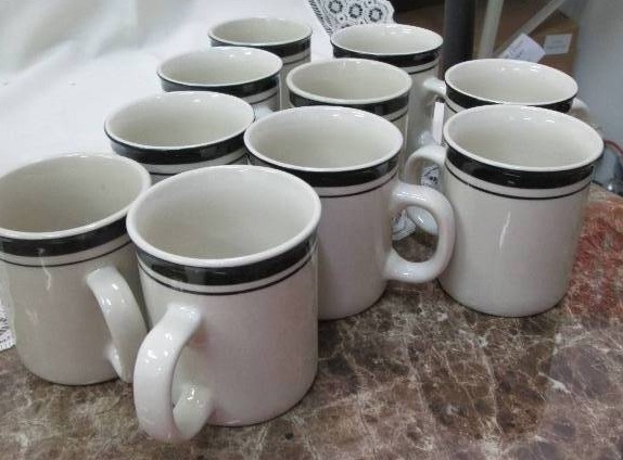 Qty 10 Coffee cups...