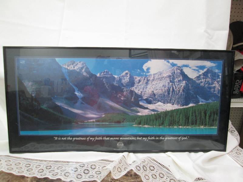 Wonder of God Picture of mountain, ...