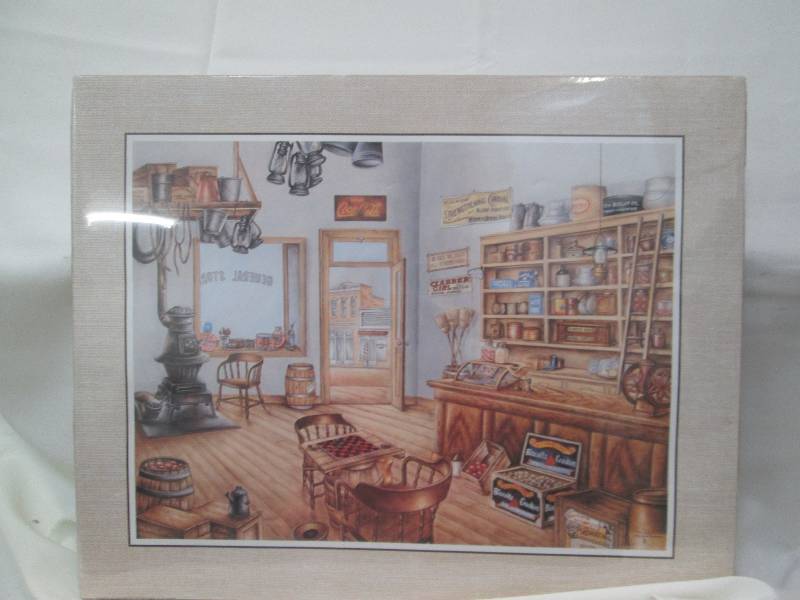 Picture of old time store...