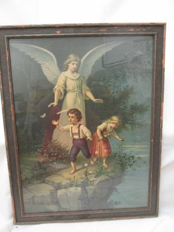 Angel with two kids...