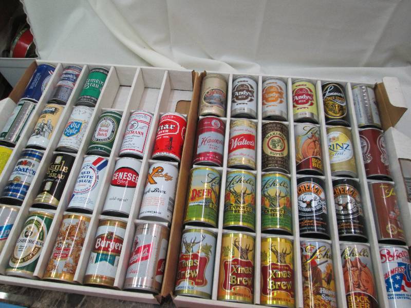 Old Beer cans from Schells, Hauens...