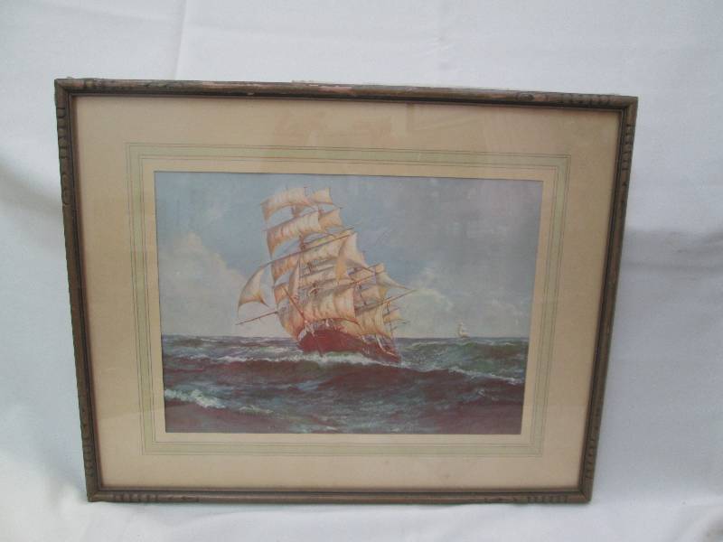Picture of a boat out in the waters...