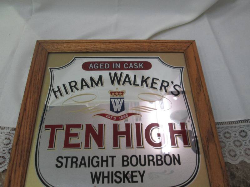 45  HiramWalkers Ten high bourron ...