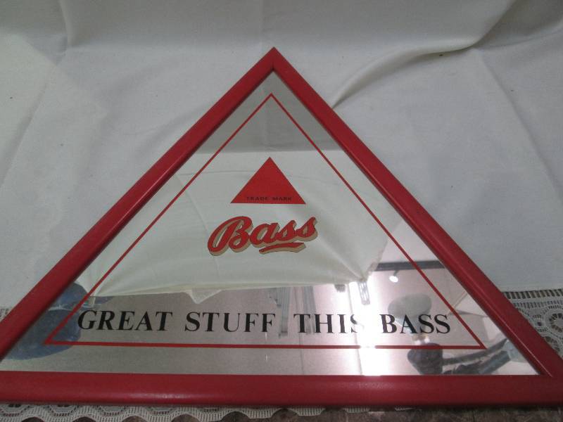 45 Bass Beer mirror...
