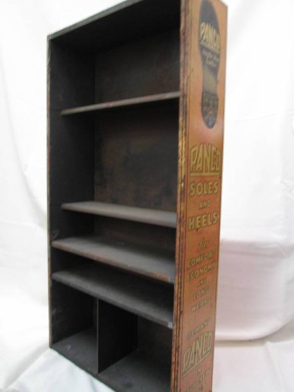 Panco Soles and Heels metal shelf...