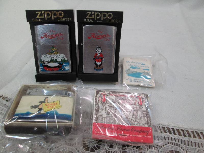 2-Zippo Lighters, 1- lighter, and 2...