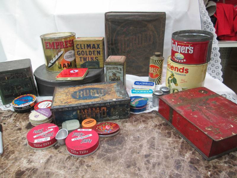 Old time tins Empress Pure Loganber...