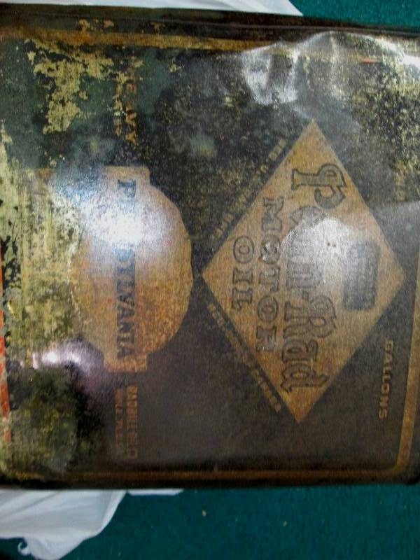 Penn-Rad Motor oil old can...
