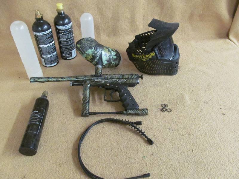 Paint ball gun
