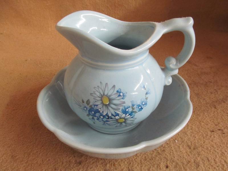 pitcher and basin