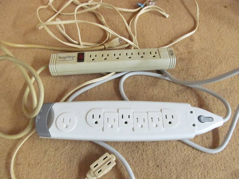 surge strips, extension cord
