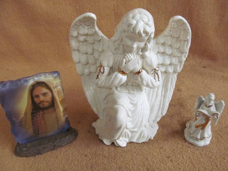 candle holder, figurines
