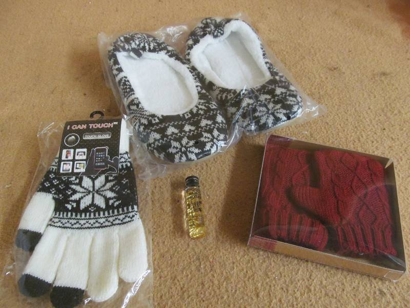 slippers, gloves, hand warmer